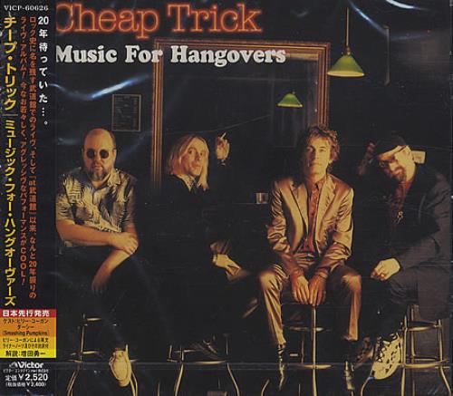 Cheap Trick Music For Hangovers Japanese CD album (CDLP) (136379)
